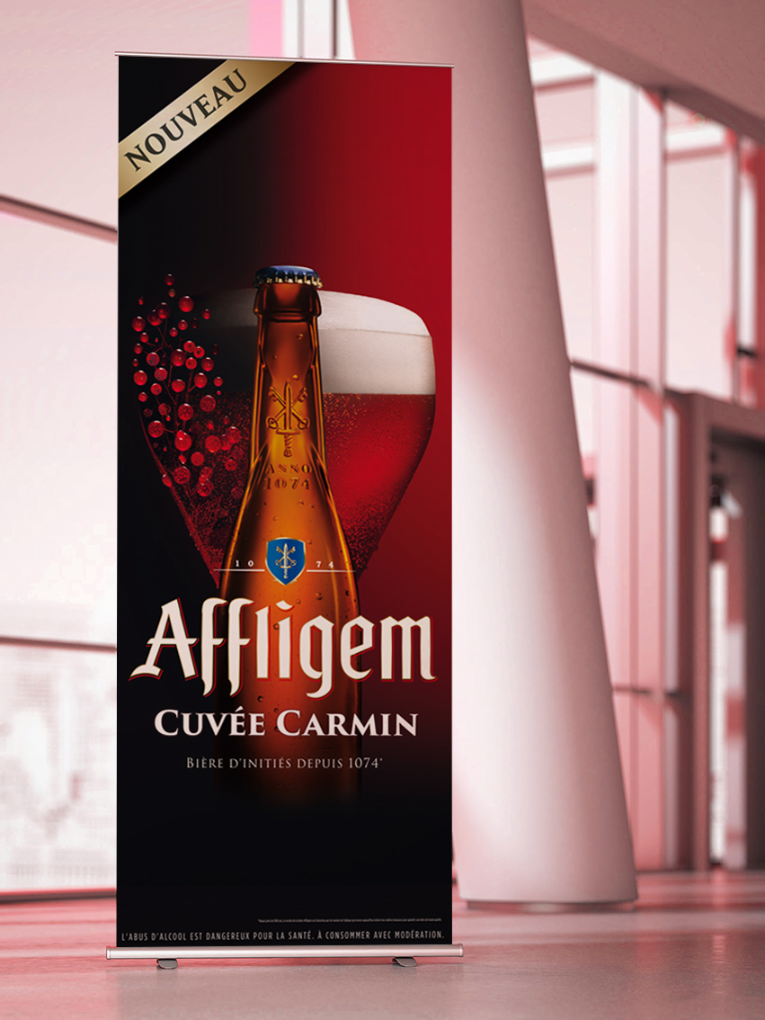 kakemono belge biere